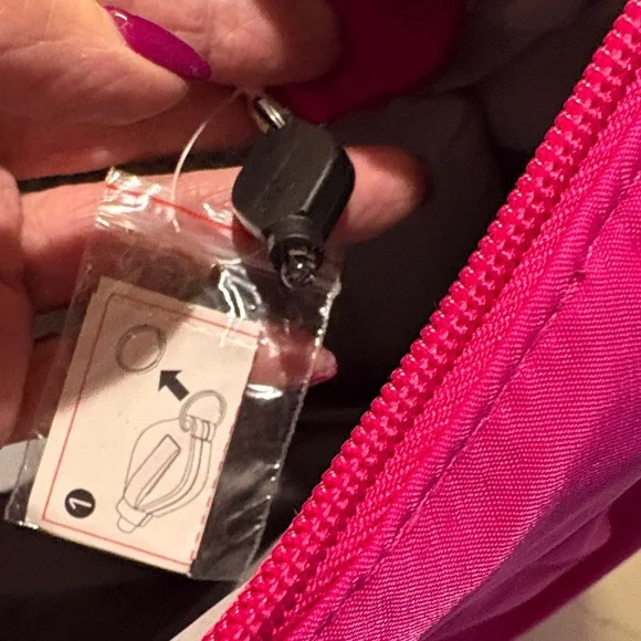 Travelon Fuchsia Crossbody Bag - Picture 7 of 8